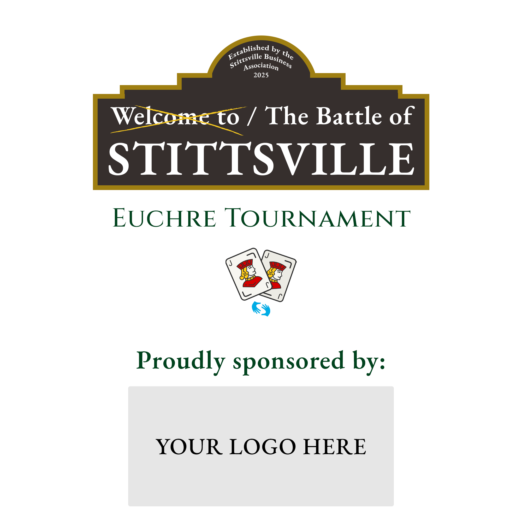 Sponsorship Levels for the Euchre Tournament